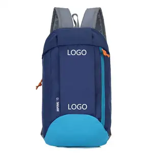 Kustom Light Berat Polyester Fashion Promosi Kolam Bersepeda Anak-anak Ransel Lipat Perjalanan Olahraga Tas Ransel