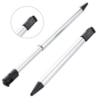 Stylet tactile rétractable en métal pour console de jeu Nintendo 3DSXL/LL, stylos réglables