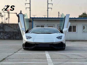 Parachoques trasero de fibra de carbono seco estilo ZS M para <span class=keywords><strong>Lamborghini</strong></span> <span class=keywords><strong>Aventado</strong></span> LP700 LP720 LP750 kit de carrocería mejorado - Product Image 2