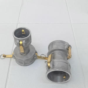 Conector Rápido de Aleación de Aluminio, Adaptadores Dobles Tipo C de 2.5 y 3 Pulgadas, Terminal Hembra Doble de 3-2.5 Pulgadas para Reducir el Diámetro - Product Image 1