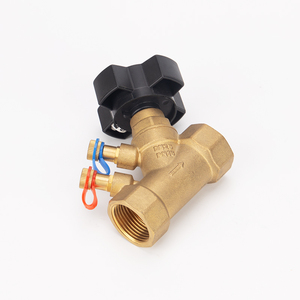 Messing elektrisch verstelbare druk- en stroomregelklep statische balansklep 1 inch portmaat - Product Image 1