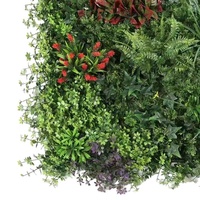 Panneau mural de verdure artificielle en plastique à prix abordable, type haie de buis, pour décoration de maison et jardin, Noël, Pâques