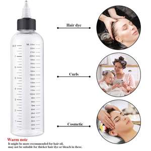 ขวดบีบพลาสติกใส 2 แพ็ค พร้อมฝาสีดำ ขนาด 8 ออนซ์ 230 มล. สำหรับใส่เครื่องปรุง - Product Image 2