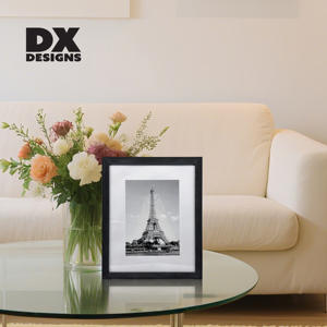 Dx डिजाइन सस्ते pvc फोटो फ्रेम 4x6 5x7 8x10 इंच परिवार शादी के चित्र कोलाज के लिए - Product Image 5