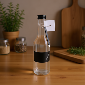 Straight Necked Bottle 12 Pack <b>Storage</b> <b>Container</b> For <b>Kitchen</b> Use - Product Image 3