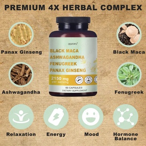 Cápsulas Duras 4 en 1 de Maca Negra, Ginseng, <span class=keywords><strong>Tribulus</strong></span> <span class=keywords><strong>Terrestris</strong></span> y Fenogreco, Éxito de Ventas en Amazon Internacional, 30/60/<span class=keywords><strong>90</strong></span> Cápsulas - Product Image 3