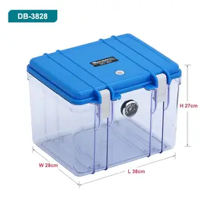 wonderful ABS Plastic Sealed Waterproof Safety Equipment Case Portable Tool Box Dry Box for Camera Outdoor Equipment