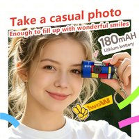 Mini caméra photo et vidéo pour enfants 1080P S176, caméra miniature en forme de petit appareil photo pour étudiants et fêtes
