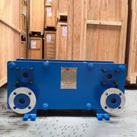 Gasket Penukar Panas Pelat Kompak Baja Tahan Karat 316L yang Tahan Lama EPDM/NBR Air-Air Aliran 80-132 GPM Tekanan 1.0MPa BR022M-10
