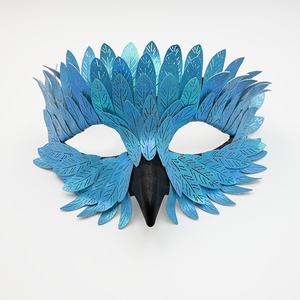 Exquisita máscara facial <span class=keywords><strong>de</strong></span> <span class=keywords><strong>plumas</strong></span> <span class=keywords><strong>de</strong></span> búho con pico-Elegante cubierta <span class=keywords><strong>de</strong></span> media cara <span class=keywords><strong>de</strong></span> Carnaval para maquillaje <span class=keywords><strong>de</strong></span> bola <span class=keywords><strong>de</strong></span> Halloween para mujer - Product Image 4