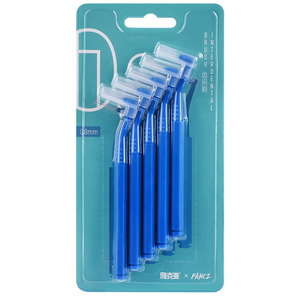 Cepillo interdental Jacquard, cepillo de cerdas suaves en forma de L, protege los aparatos ortopédicos, enderezan los dientes, limpian los dientes, cuidado bucal - Product Image 4
