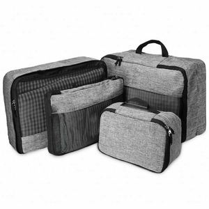 Free Sample waterproof packing cubes 3pcs set <b>compression</b> storage <b>bag</b> travel luggage organizer with toiletry <b>bag</b> - Product Image 1