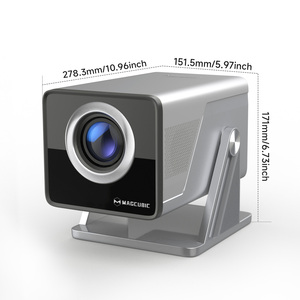 โปรเจคเตอร์อัจฉริยะ EU Magcubic X7 1080P Android 14 จอ LCD อัตโนมัติ ความสว่างสูง สำหรับฉายภาพกลางแจ้งในเวลากลางวัน เหมาะสำหรับการนำเสนอที่บ้าน - Product Image 3