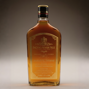 Großhandel Fancy Custom Empty 500ml Glas Schnaps flasche für alkoholische Getränke Saft Getränke Wein Whisky mit Schraub verschluss - Product Image 1