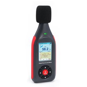 Digital Sound Level Meter Datalogger Noise Tester 43,000 Record Capacity Visual Alarm <b>PC</b> Link Color Screen Home School Noise - Product Image 1