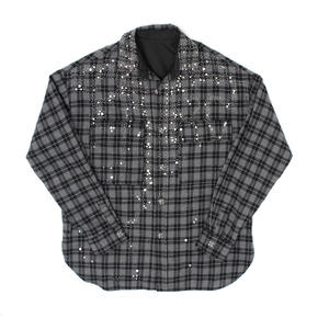 Adam oduncu gömleği erkekler için özel boy pazen ekose gömlek rahat kontrol gömlek - Product Image 6