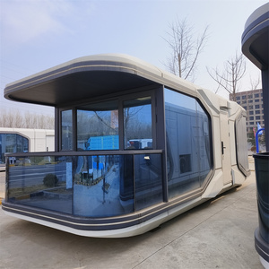 Nhanh chóng cài đặt sang trọng hiện đại kết cấu thép prefab viên nang khách sạn Pod Casa capsula prefabricadas Para playa de acero - Product Image 2