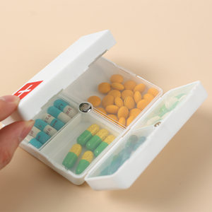 Sáng Tạo Có Thể Gập Lại 7 Khoang Mini Hộp Thuốc 7 Ngày Hàng Tuần Viên Thuốc Nhỏ Trường Hợp Du Lịch Xách Tay Thuốc Tổ Chức - Product Image 3