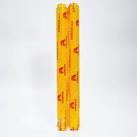 Film étirable en PVC souple de qualité alimentaire, résistant à l'humidité, transparent, largeur 30 cm, 1000 m, fabriqué au Shandong, rouleaux Intaglio pour fruits