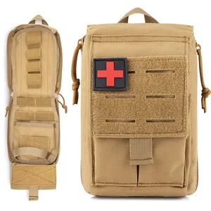 बड़े क्षमता आयोजक सामरिक परेड कैम्पिंग पर्वतारोहण जीवन रक्षा लड़ाकू प्राथमिक चिकित्सा किट बैग