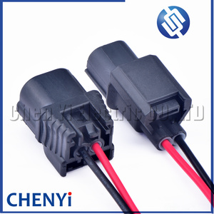 ปลั๊กเซ็นเซอร์ ABS 2ขาสำหรับรถยนต์ปลั๊กคอยล์จุดระเบิดเซ็นเซอร์อุณหภูมิน้ำแบบกดสวิตช์6189-7036 GR9สำหรับ Accord CRV - Product Image 4