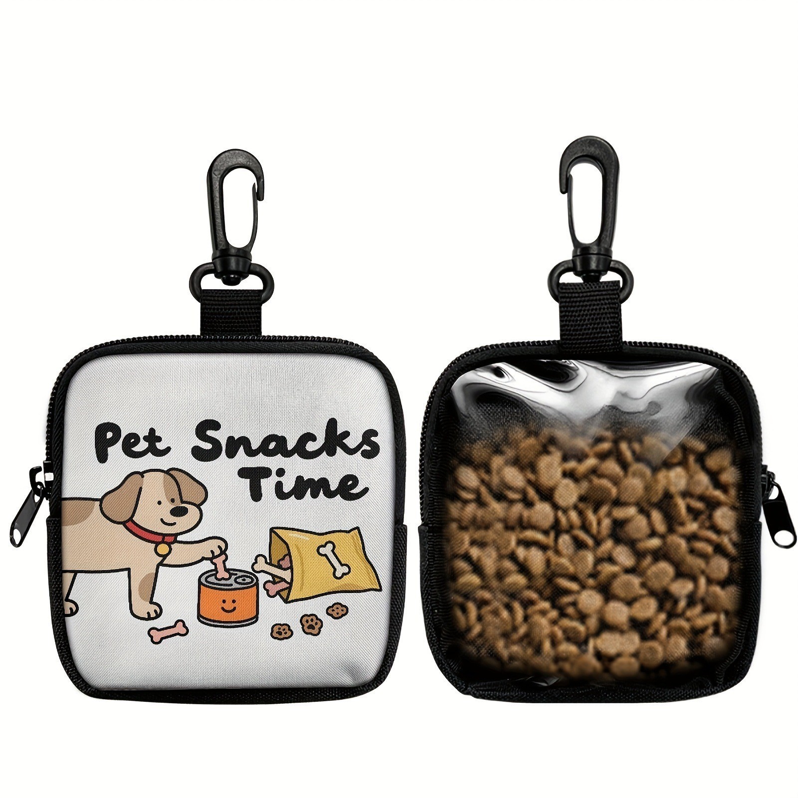 Heure des friandises pour animaux noir