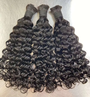 100% Extensions de Cheveux Humains 14A Cheveux Vierges Bruts en Vrac pour Tresser 100g Cheveux Bruts En Vrac Aucune Trame Nécessaire En Gros