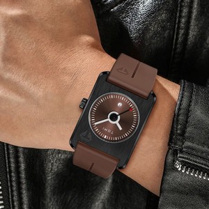 Reloj TOMI para Hombre, Oferta, Nuevo Modelo Cuadrado, Estilo Casual, Correa de Silicona, Resistente al Agua, Relojes de Cuarzo - Product Image 5
