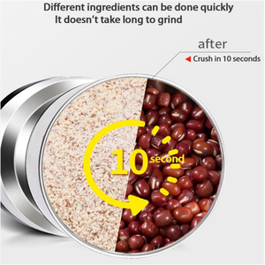 เครื่องบดกาแฟไฟฟ้าเครื่องบดเมล็ดถั่วความจุขนาดใหญ่สำหรับใช้ในบ้านในห้องครัว - Product Image 6