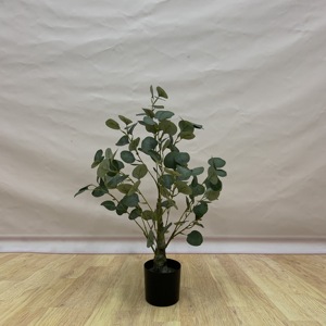 <span class=keywords><strong>Eucalyptus</strong></span> <span class=keywords><strong>en</strong></span> <span class=keywords><strong>pot</strong></span> bureau à domicile grande plante au sol simulant argent arbre plante verte - Product Image 4