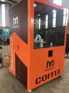 <span class=keywords><strong>Mini</strong></span> distributeur automatique de café artisanal pour barista, <span class=keywords><strong>robot</strong></span> de café avec écran tactile et paiement NFC - Product Image 3