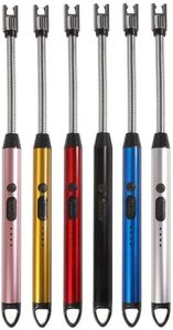 Multi-Function Arc Lighter Single Plasma Lighters Rechargeable USB Electric BBQ Lighter for Kitchen <b>Candle</b> - Product Image 1