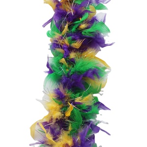 45 Gramm 2Yards Künstliche Feder Boa Halloween Farbe Feder Boas Grün Gelb Lila <span class=keywords><strong>Chandelle</strong></span> Feder Boas Für Halloween Dekor - Product Image 3