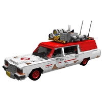 MouldKing10071 2468PCS Ghost Hunting Bus Model Brick Building Blocks Sets MOC Jouets éducatifs pour garçons Adultes Cadeau de Noël