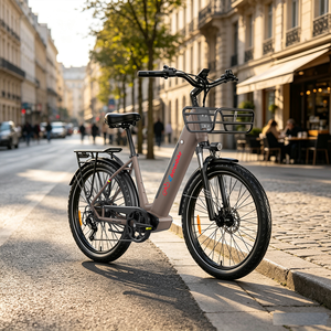 Fourniture directe usine OEM vélo électrique ville loisirs 26 pouces 2.5 déplacement urbain 48V13.5Ah pedelec revendeurs UE - Product Image 1