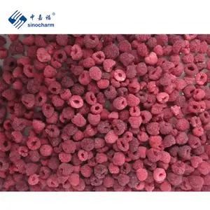 Sinocharm Frozen Black Berry prezzo all'ingrosso 80% intero pacchetto 2.5kg IQF Raspberry Frozen Raspberry