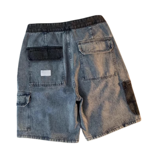 Fabricante de Ropa, Shorts de Mezclilla Vintage Lavados para <span class=keywords><strong>Hombre</strong></span>, Personalizados, al por Mayor, de Alta Calidad - Product Image 2