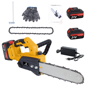 Batería de litio recargable, motosierra de 12 pulgadas, Motor eléctrico sin escobillas, sierras eléctricas, motosierra eléctrica profesional inalámbrica - Product Image 2