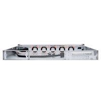1U 4bays Fabricants Serveur Rackmount Châssis Serveur Hot-swap Sgcc Steel 1.2mm SAS/SATA Fond de panier avec interface en option