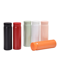 Thermos miniature en acier inoxydable de 200 ml à double paroi isolé sous vide pour la randonnée en plein air