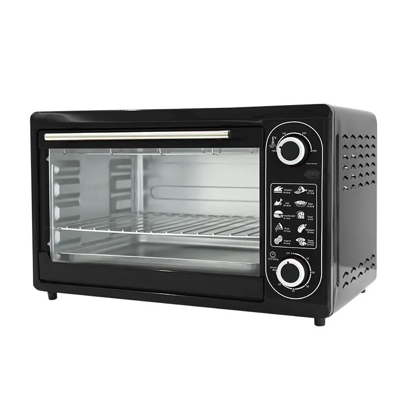 48L Multifunctional Electric Oven Household Bakery Toaster Pizza Kitchen Appliances Electric 220V Timing Baking For 6 People