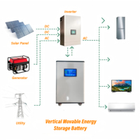Batterie LiFePO4 51,2 V 200 Ah avec Bluetooth, BMS CAN et application intelligente, garantie 10 ans, IP65, stockage d'énergie domestique et alimentation de secours