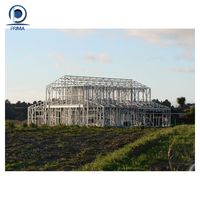 Bâtiment d'usine industrielle Optima Structure en acier formée à froid Entrepôt préfabriqué en acier Structures de bâtiments en métal