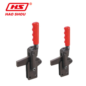 Abrazadera Automotriz de Liberación Rápida Goodhand HS-72420 de Taiwán, Diseño Vertical Compuesto con Acero Galvanizado, Madera y Metal - Product Image 3