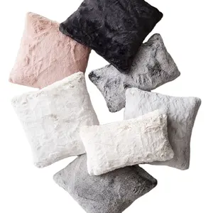 Popular Super Soft Faux fur cushion cover pillow cover