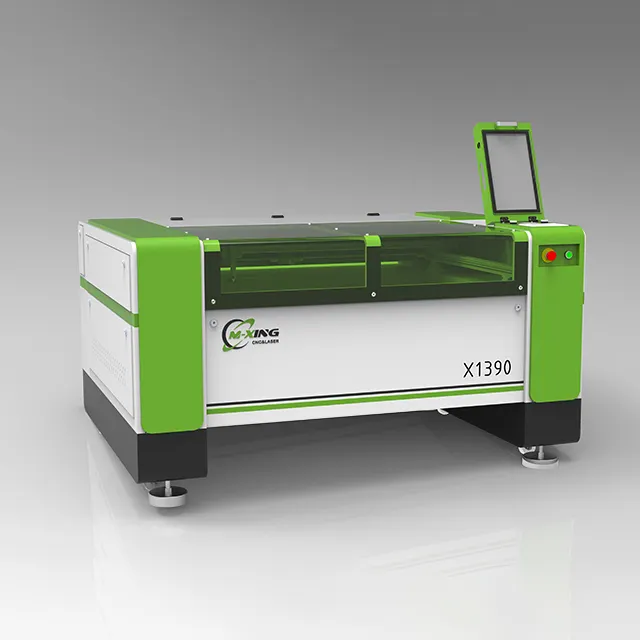 Mesin pemotong laser co2 produk terbaik, mesin pemotong laser 1300*900mm 100w 130w 150w dengan komputer