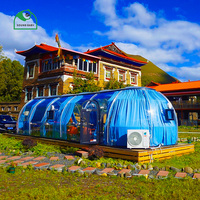 Son bébé étanche hôtel complexe glamping Pc tente à bulles Transparent bulle fête géodésique verre dôme maison