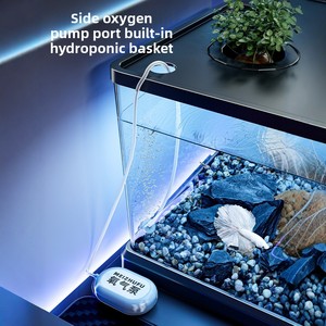 Couverture d'<span class=keywords><strong>aquarium</strong></span> transparente en ABS/acrylique pour espèces d'<span class=keywords><strong>eau</strong></span> <span class=keywords><strong>douce</strong></span> et d'<span class=keywords><strong>eau</strong></span> salée, pour la maison, le salon, petit aménagement paysager de luxe, qualité supérieure - Product Image 4