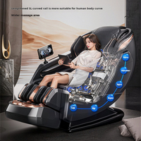 Fauteuil de Massage Électrique Haute Gamme L15 2025 Chine, Le Meilleur Luxe 2023, 4D 3D Zéro Gravité, Étirement Corporel Complet, Masseur Intégral – Prix