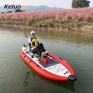 Tabla <span class=keywords><strong>de</strong></span> SUP portátil inflable individual para exteriores, barco <span class=keywords><strong>de</strong></span> pesca, barco con estribo <span class=keywords><strong>de</strong></span> agua - Product Image 3